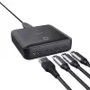 Trust Maxo Universal Black AC Indoor – 100W 4 prievadų USB stalinis įkroviklis