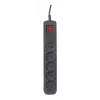 Aktyvusis maitinimo blokas ActiveJet ACJ COMBO 5G 1.5M — 5x E tipo lizdai, 1,5 m laidas, 2300 W, 10 A