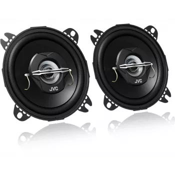 Automobilinis garsiakalbis JVC CS-J420X apvalus 2 krypčių 10 cm žemų dažnių garsiakalbis, 2,5 cm neodiminis aukštų dažnių garsiakalbis, 210 W maks., 21 W vardinė, 4 Ω varža