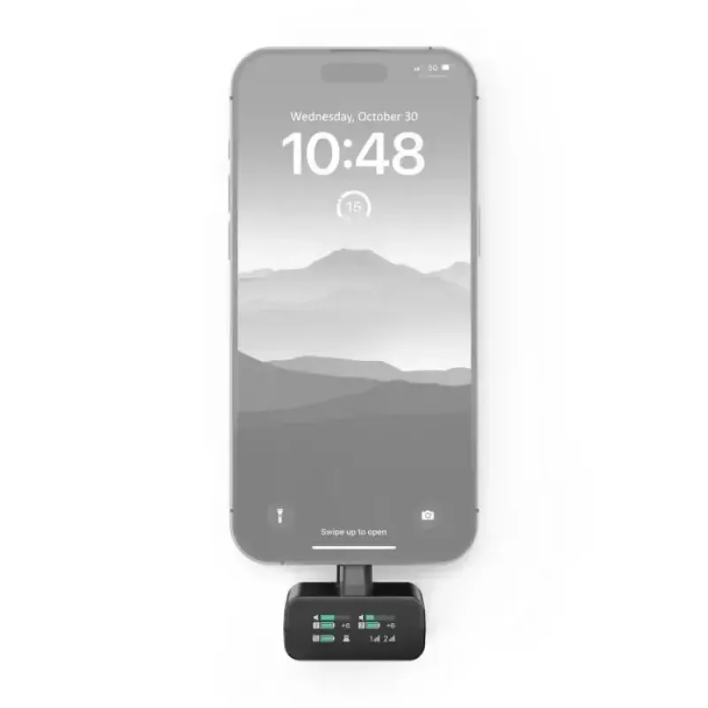 Kondensatorinis belaidis mikrofonų rinkinys Sennheiser PROFILE Wireless 2 kanalų – įvairiakryptis, 48 kHz, 245 m atstumas, 7 h baterija
