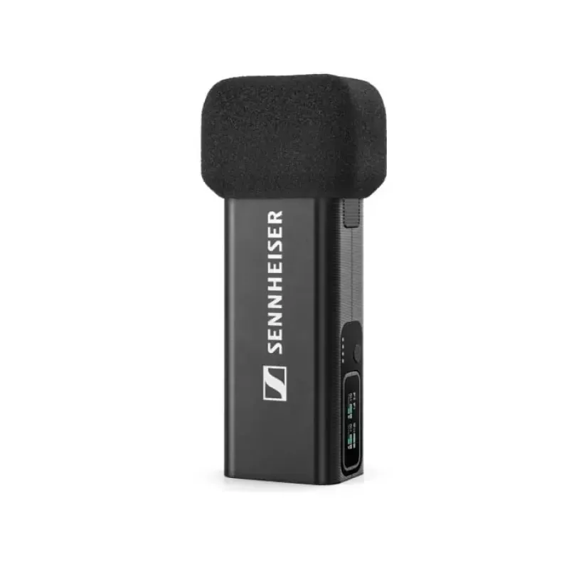 Kondensatorinis belaidis mikrofonų rinkinys Sennheiser PROFILE Wireless 2 kanalų – įvairiakryptis, 48 kHz, 245 m atstumas, 7 h baterija