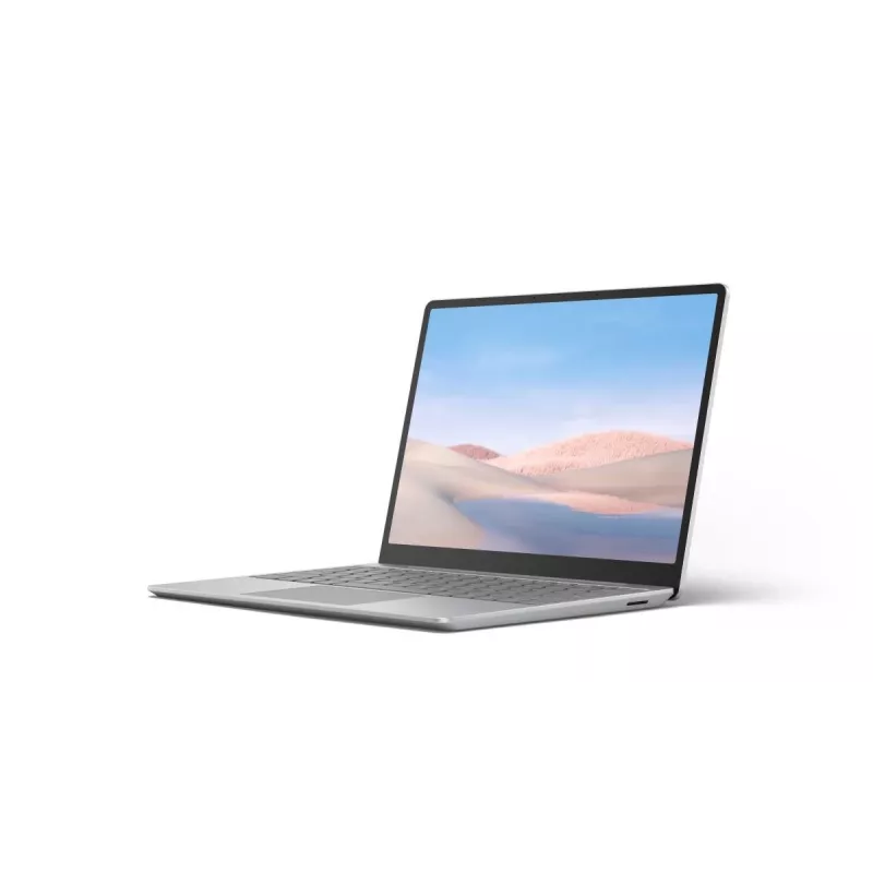 MICROSOFT Surface Laptop Go - 12,4 colių - i5 1035g1 - 8 GB RAM - 256 GB SSD - Win 10 Pro - Platinum - Qwerty Int'l - UHD Graphics