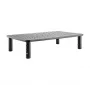 Grindinis monitoriaus stovas GEMBIRD MS-TABLE-01 — vienam ekranui, 20 kg, juodas, reguliuojamas aukštis 100–140 mm