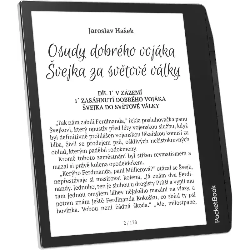 E. knygų skaitytuvė PocketBook 700 Era – 7 colių E Ink Carta jutiklinis ekranas, 16 GB, foninis apšvietimas, Bluetooth, atspari vandeniui