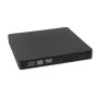 Išorinis optinis diskų įrenginys IBOX IED03 DVD±RW USB 3.1 Gen1 (USB-C) Juodas, dėklas, 24x CD / 8x DVD