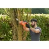 Pjūklas Black & Decker KS880EC-QS – rankinis pjūklas, geležtės ilgis 23,9 cm, ergonomiška rankena, oranžinė
