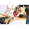 Pjūklas Black & Decker KS880EC-QS – rankinis pjūklas, geležtės ilgis 23,9 cm, ergonomiška rankena, oranžinė