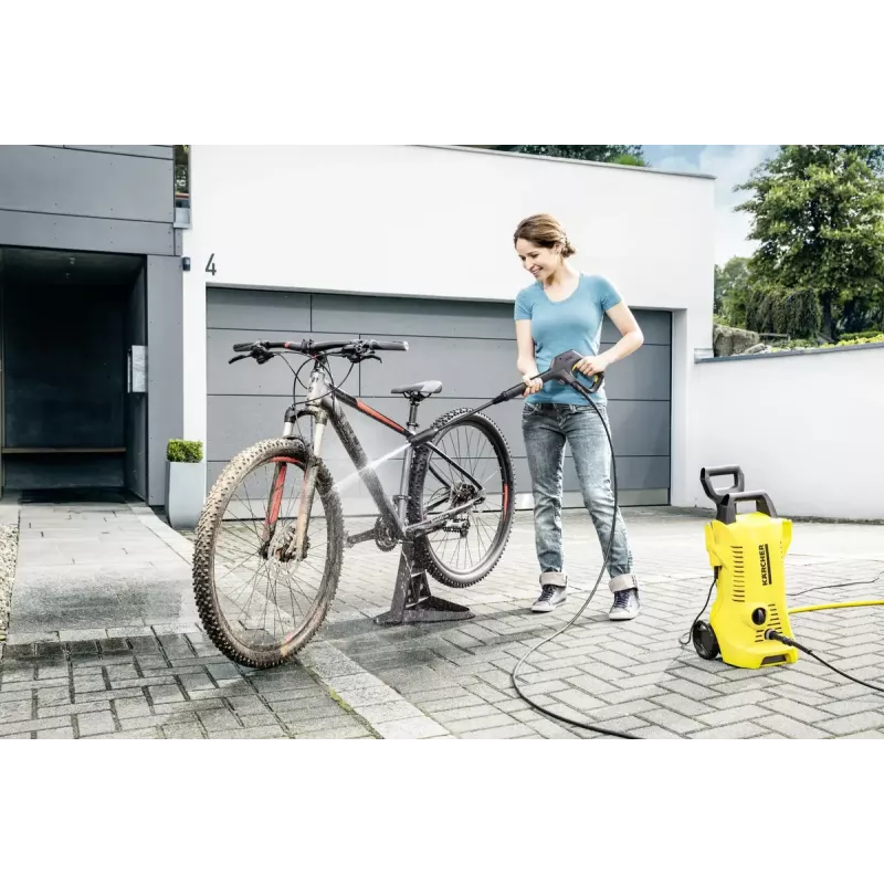 Slėginis plovimo aparatas Karcher K 2 POWER CONTROL HOME — elektrinis, 1400 W, 110 bar, 360 l/h, 5 m žarna, vertikalus