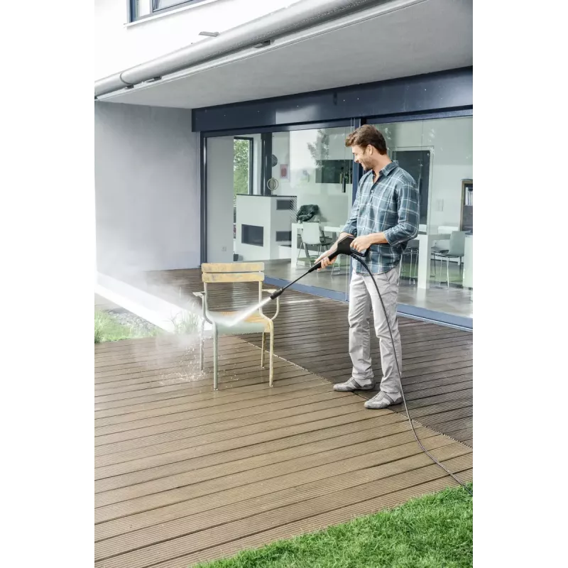 Slėginis plovimo aparatas Karcher K 2 POWER CONTROL HOME — elektrinis, 1400 W, 110 bar, 360 l/h, 5 m žarna, vertikalus