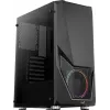 Korpusas AEROCOOL Zauron Midi Tower Black