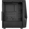 Korpusas AEROCOOL Zauron Midi Tower Black