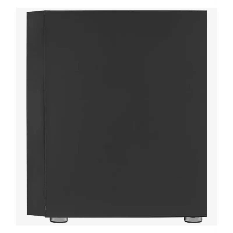 Korpusas AEROCOOL Graphite-G-BK-v2, juodas, ATX/Micro-ATX/Mini-ITX, priekyje 2×140mm + gale 1×140mm