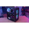 Korpusas AEROCOOL Graphite-G-BK-v2, juodas, ATX/Micro-ATX/Mini-ITX, priekyje 2×140mm + gale 1×140mm