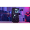 Korpusas AEROCOOL Graphite-G-BK-v2, juodas, ATX/Micro-ATX/Mini-ITX, priekyje 2×140mm + gale 1×140mm