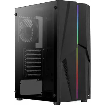 Aerocool Mecha Midi bokštas Juodas