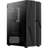 Aerocool Mecha Midi bokštas Juodas