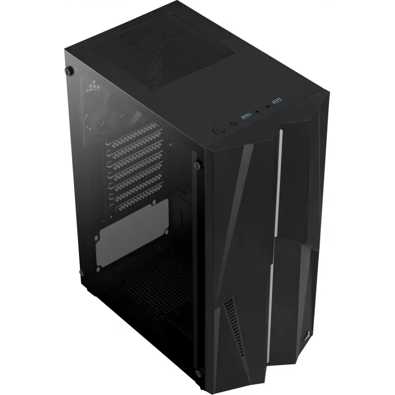 Aerocool Mecha Midi bokštas Juodas
