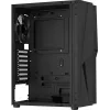 Aerocool Mecha Midi bokštas Juodas