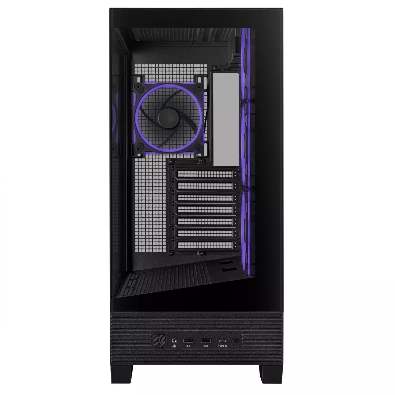 ASUS A31 Plus TG ARGB BLACK Midi Tower