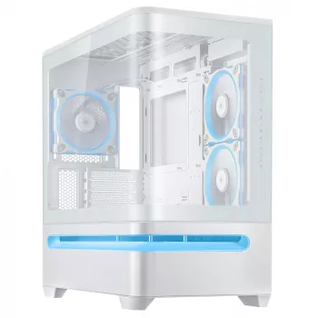 ASUS PRIME AP202 ARGB Midi bokštas Baltas