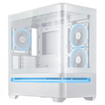 ASUS PRIME AP202 ARGB Midi bokštas Baltas