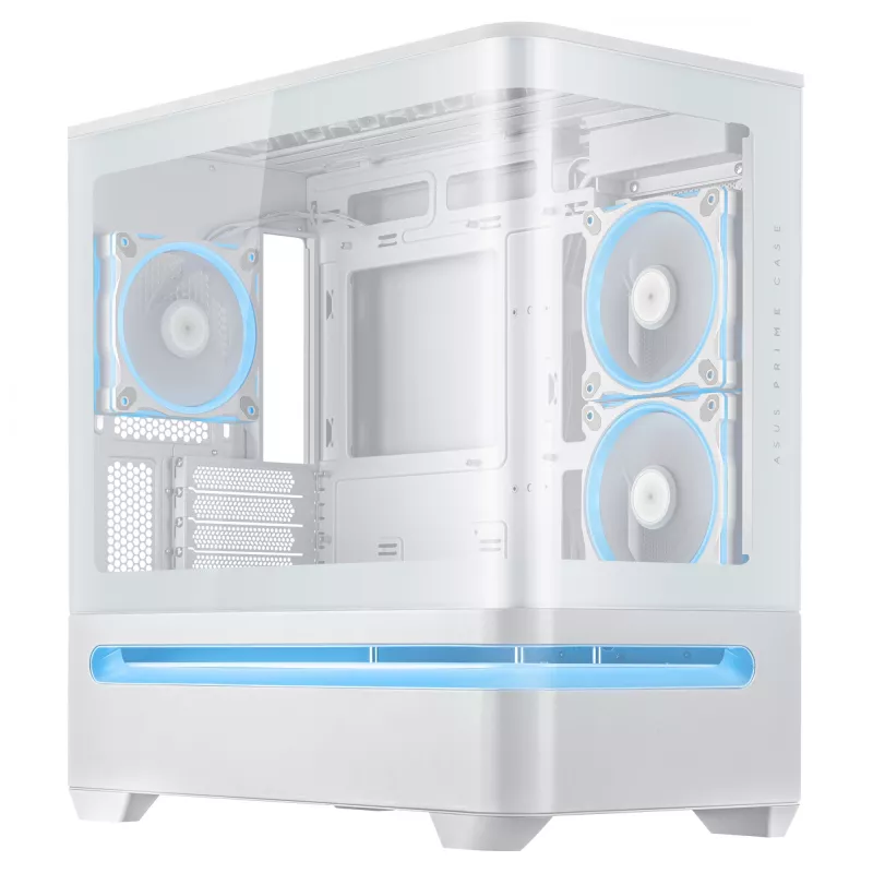 ASUS PRIME AP202 ARGB Midi bokštas Baltas