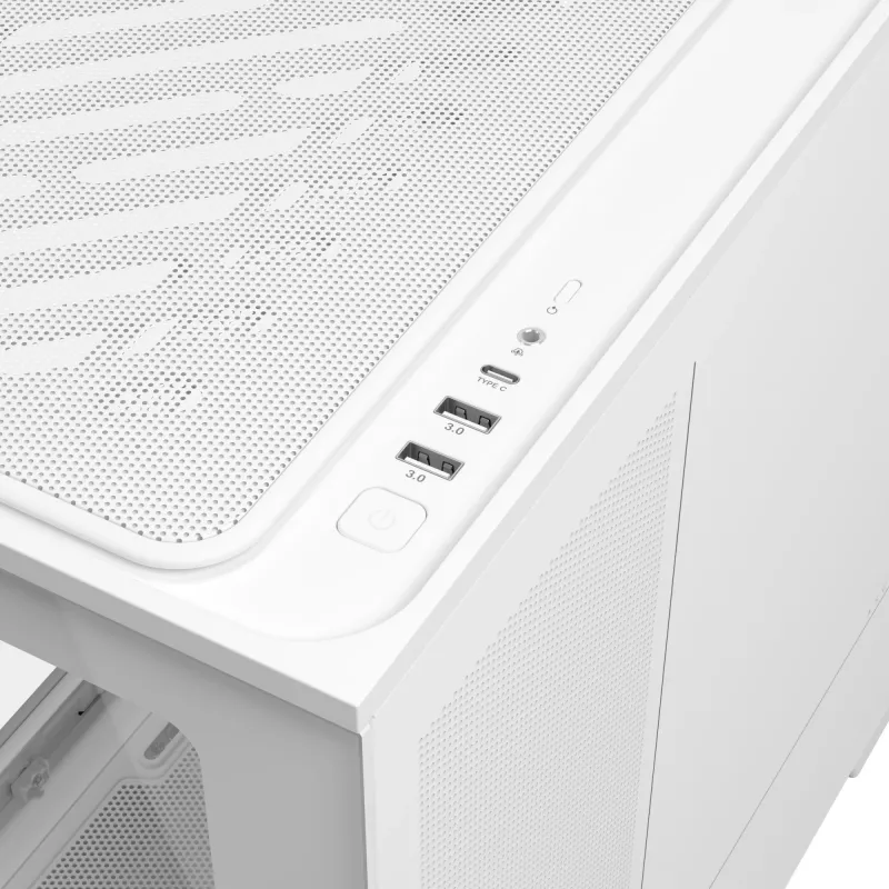 ASUS PRIME AP202 ARGB Midi bokštas Baltas
