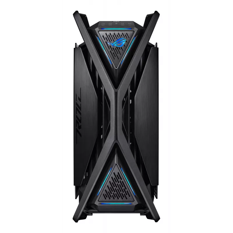 Kompiuterio korpusas ASUS ROG Hyperion GR701 BTF Edition juodas, grūdintas stiklas, E-ATX/ATX/microATX, 46 cm vaizdo plokštė, 420 mm viršutinis radiatorius