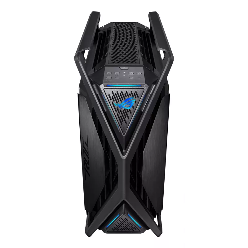 Kompiuterio korpusas ASUS ROG Hyperion GR701 BTF Edition juodas, grūdintas stiklas, E-ATX/ATX/microATX, 46 cm vaizdo plokštė, 420 mm viršutinis radiatorius