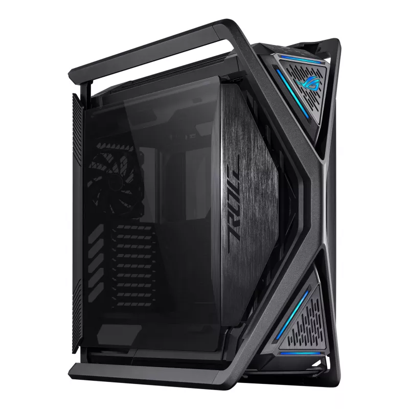 Kompiuterio korpusas ASUS ROG Hyperion GR701 BTF Edition juodas, grūdintas stiklas, E-ATX/ATX/microATX, 46 cm vaizdo plokštė, 420 mm viršutinis radiatorius