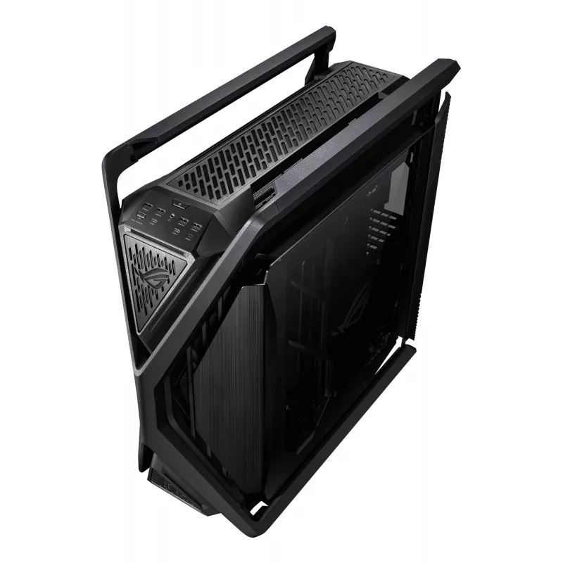 Kompiuterio korpusas ASUS ROG Hyperion GR701 BTF Edition juodas, grūdintas stiklas, E-ATX/ATX/microATX, 46 cm vaizdo plokštė, 420 mm viršutinis radiatorius
