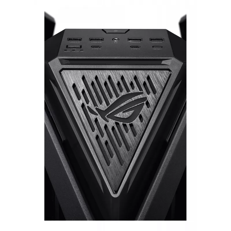 Kompiuterio korpusas ASUS ROG Hyperion GR701 BTF Edition juodas, grūdintas stiklas, E-ATX/ATX/microATX, 46 cm vaizdo plokštė, 420 mm viršutinis radiatorius