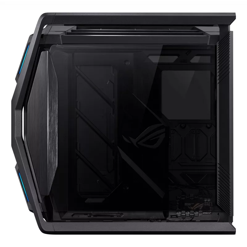 Kompiuterio korpusas ASUS ROG Hyperion GR701 BTF Edition juodas, grūdintas stiklas, E-ATX/ATX/microATX, 46 cm vaizdo plokštė, 420 mm viršutinis radiatorius