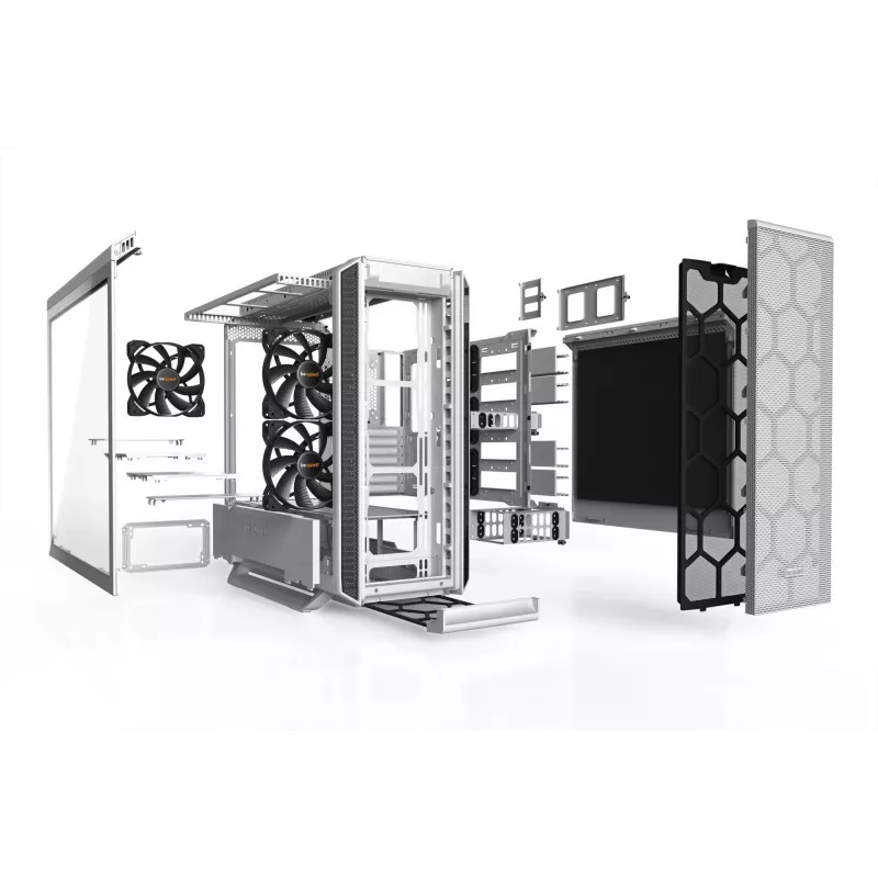 Korpusas be quiet! Silent Base 802 Window White Midi Tower