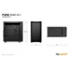 Korpusas be quiet! PURE BASE 501 Airflow Midi Tower Juodas
