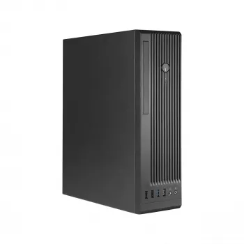 Korpusas CHIEFTEC BE-10B-300 Small Form Factor, juodas, microATX, 300 W PSU, 22 cm GPU