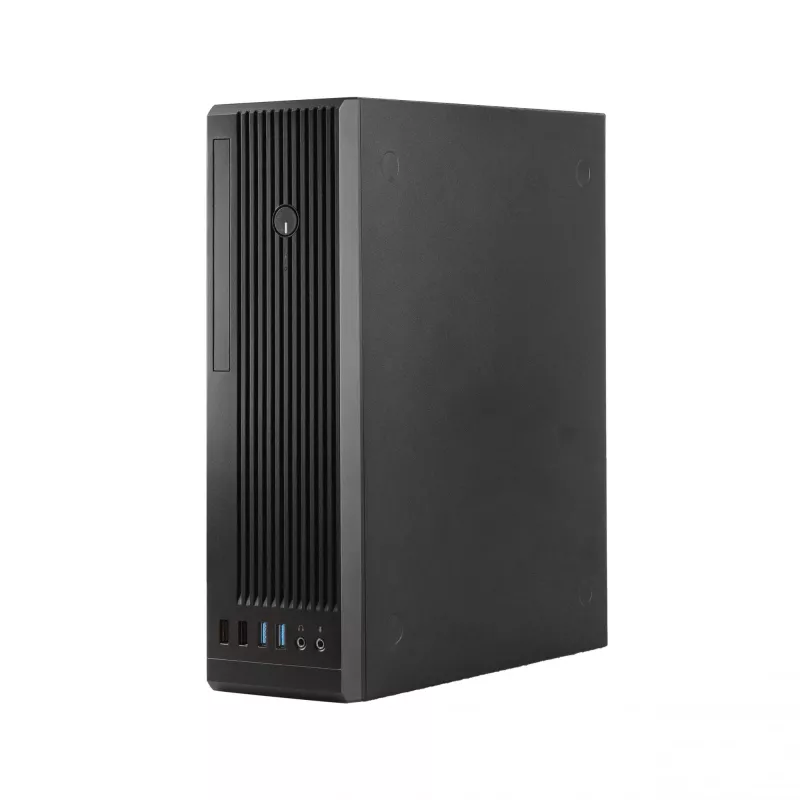 Korpusas CHIEFTEC BE-10B-300 Small Form Factor, juodas, microATX, 300 W PSU, 22 cm GPU