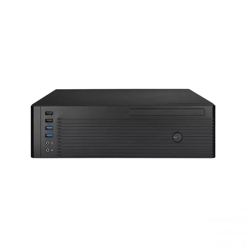 Korpusas CHIEFTEC BE-10B-300 Small Form Factor, juodas, microATX, 300 W PSU, 22 cm GPU