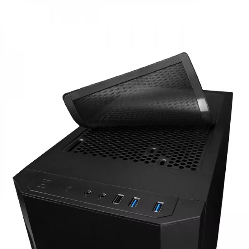 Kompiuterio korpusas CHIEFTEC AS-01B-OP Full Tower ATX, palaiko iki 320 mm GPU, aušintuvo aukštis 170 mm, 2×3.5 colio + 2×2.5 colio vietos, USB 3.2 Gen1