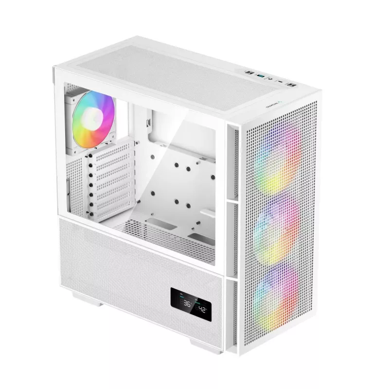 DEEPCOOL CH560 DIGITAL WH Midi Tower Korpusas Baltas