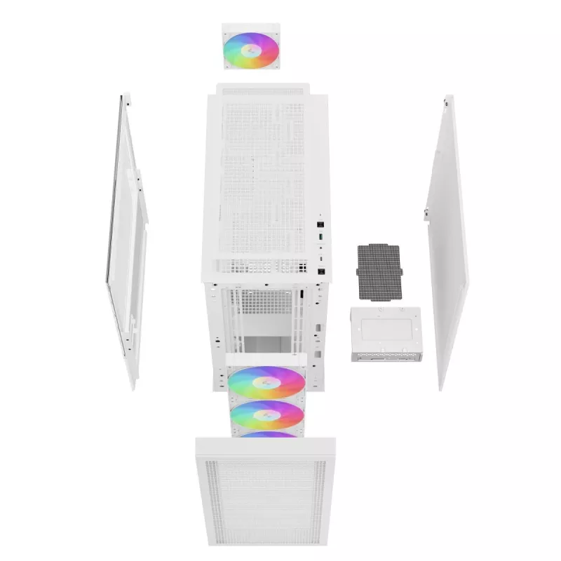 DEEPCOOL CH560 DIGITAL WH Midi Tower Korpusas Baltas