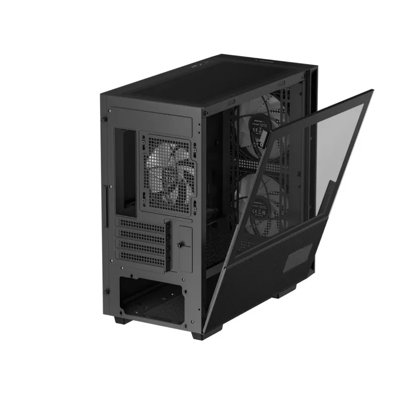 DEEPCOOL CH360 Digital Micro Tower korpusas - juodas