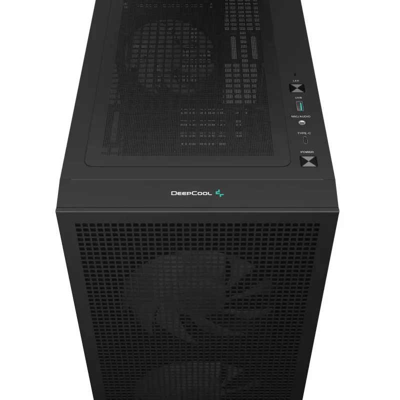DEEPCOOL CH360 Digital Micro Tower korpusas - juodas