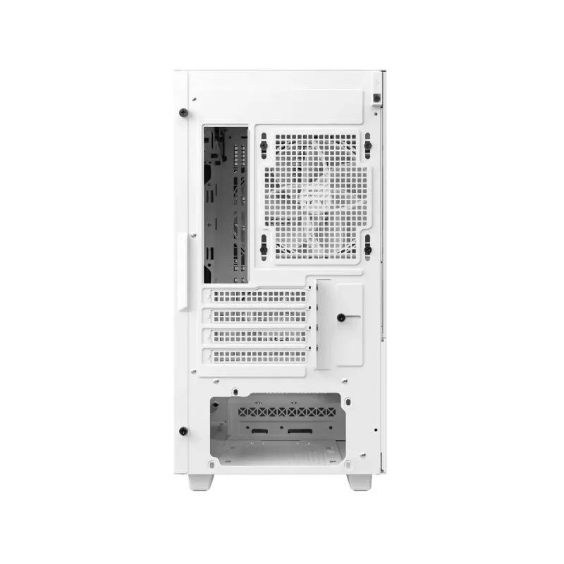 Korpusas DeepCool CH360 micro ATX baltas – grūdintas stiklas, 2x140mm priekiniai ventiliatoriai, USB-C, palaiko GPU iki 320 mm