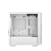 Korpusas DeepCool CH360 micro ATX baltas – grūdintas stiklas, 2x140mm priekiniai ventiliatoriai, USB-C, palaiko GPU iki 320 mm