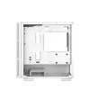 Korpusas DeepCool CH360 micro ATX baltas – grūdintas stiklas, 2x140mm priekiniai ventiliatoriai, USB-C, palaiko GPU iki 320 mm