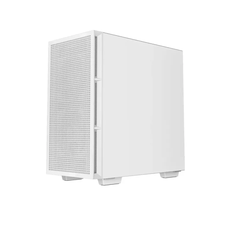 Korpusas DeepCool CH360 micro ATX baltas – grūdintas stiklas, 2x140mm priekiniai ventiliatoriai, USB-C, palaiko GPU iki 320 mm