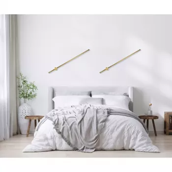 LED sieninis šviestuvas ActiveJet AJE-HILTON Patina Gold 13W 3000K 555lm 900mm Vidinis CRI80