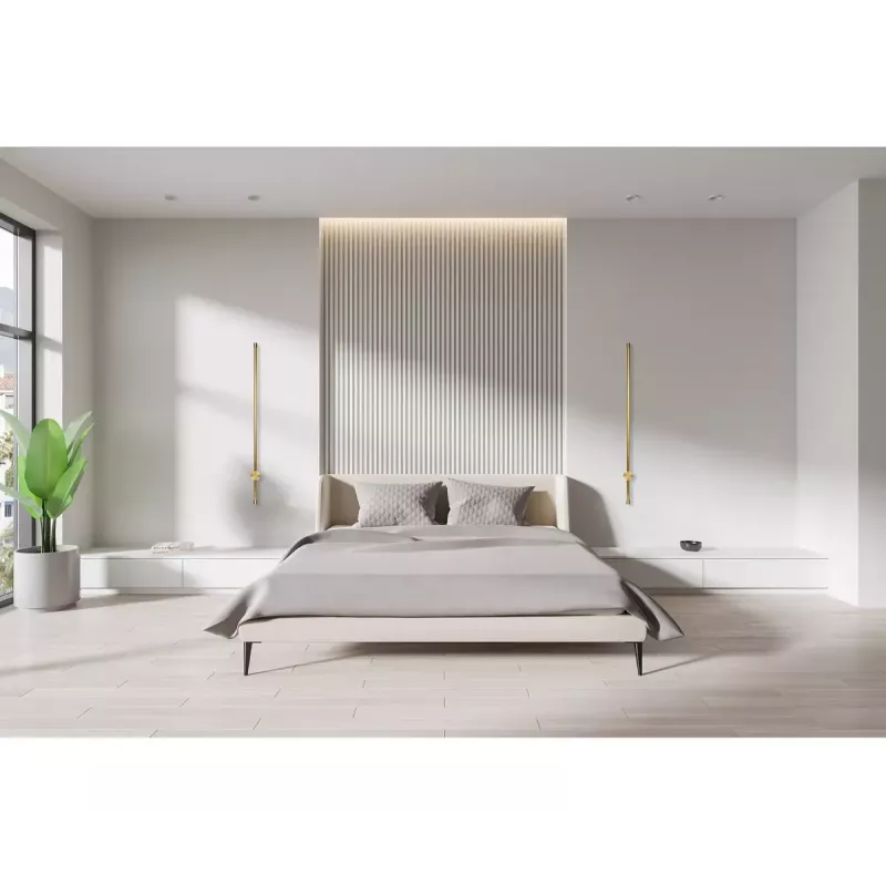 LED sieninis šviestuvas ActiveJet AJE-HILTON Patina Gold 13W 3000K 555lm 900mm Vidinis CRI80