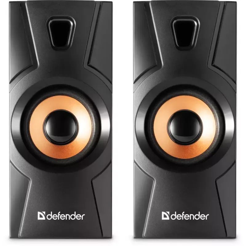 Staliniai laidiniai garsiakalbiai DEFENDER Aurora S8 — 2.0, 8 W RMS, USB maitinimas, 3,5 mm, juodi